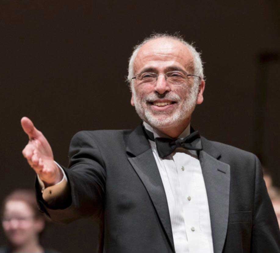 Josh conducting at Ashirah Zamir concert